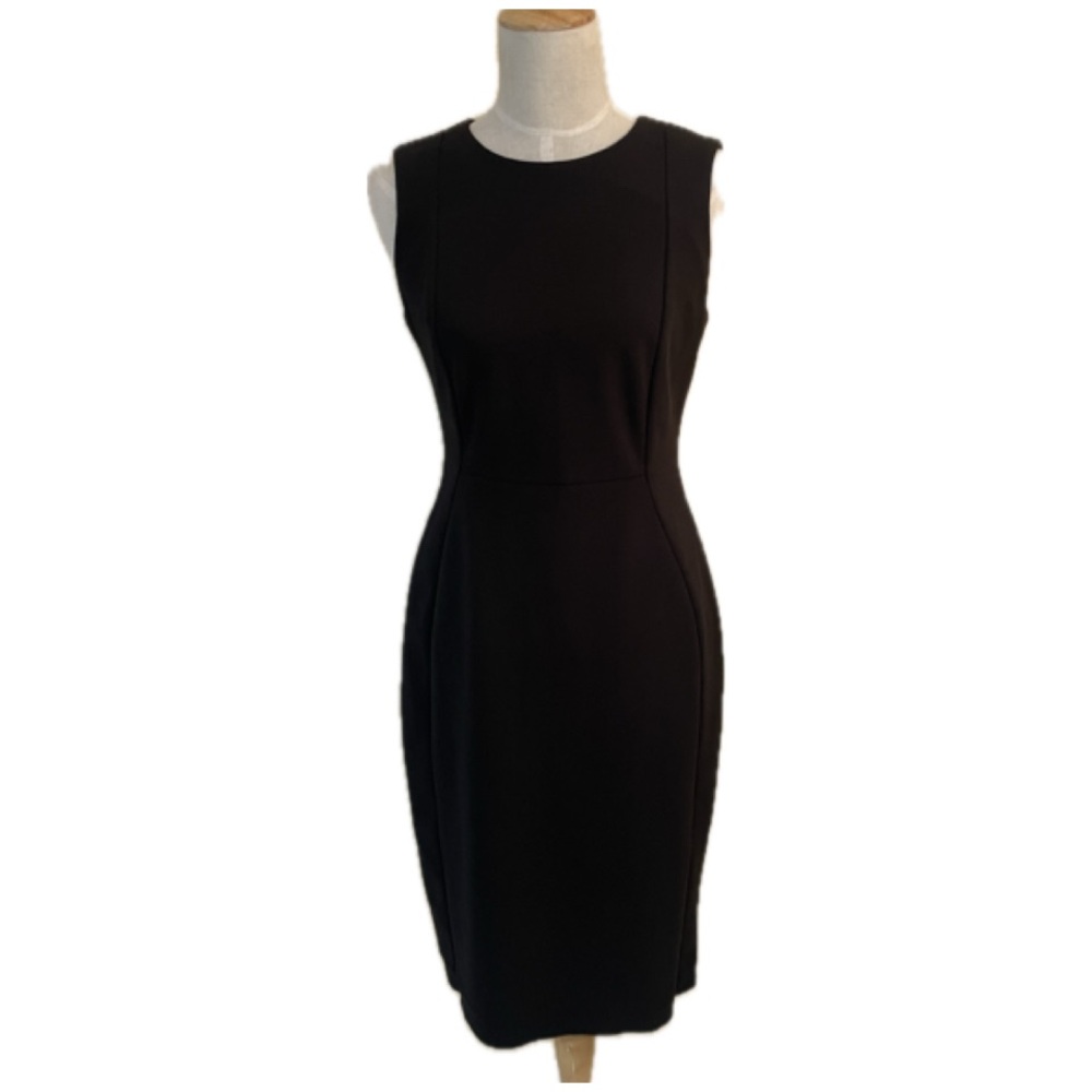 Calvin Klein Black Sleeveless Dress Size 6